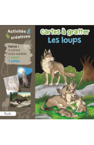 Les loups cartes a gratter