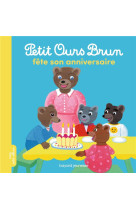 Petit ours brun fete son anniversaire