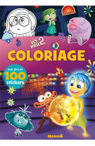 Disney pixar vice-versa 2 - coloriage avec plus de 100 stickers