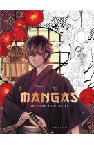 Mangas, un livre a colorier