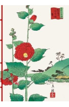 Carnet hazan les fleurs dans l-estampe japonaise 18 x 26 cm (papeterie)