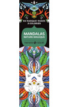 Marque page mandalas esprit de la nature