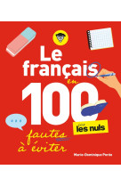 Le francais en 100 fautes a eviter pour les nuls