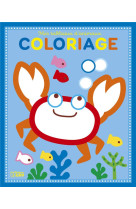 Coloriage mes tableaux d-animaux crabe