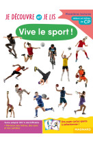 Je decouvre et je lis cp vive le sport ! debut et milieu de cp