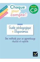 Chaque jour compte ! maths  -  cp  -  guide pedagogique + diaporamas