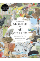 Puzzle le tour du monde en 50 oiseaux