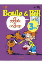 Boule et bill t17 ce coquin de cocker / edition speciale, limitee (ope ete 2023)