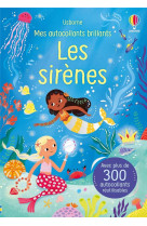 Les sirenes mes autocollants brillants des 3 ans