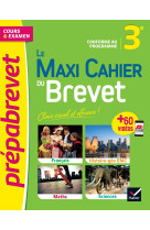 Le maxi cahier du brevet  2022 cours et examen