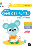 Mon cahier effacable petite section