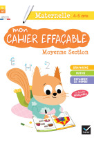 Mon cahier effacable moyenne section