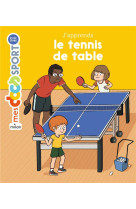 Le tennis de table