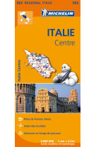 Carte régionale italie centre