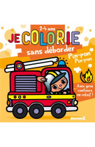 Je colorie sans deborder - pin-pon (2-4 ans)