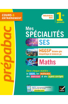 Mes specialites maths, ses, hggsp 1re 2019