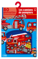 Les camions de pompiers 80 gommettes autocollantes