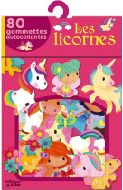 Les licornes 80 gommettes autocollants