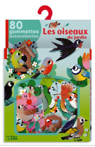 Les oiseaux du jardin 80 gommettes