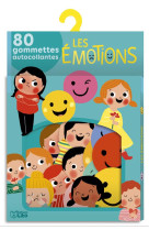 Les emotions 80 gommettes autocollantes