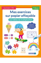 Les tables de multiplication 7-8 ans