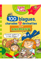 Sami et julie - 100 blagues, charades et devinettes special animaux cp ce1