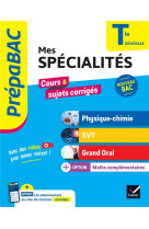 Prepabac mes specialites physique-chimie svt grand oral maths complementaires tle generale bac 2025