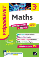 Prepabrevet maths 3e 2025