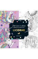 Petit livre à colorier - licorne