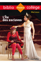 Bibliocollège - l'île des esclaves, marivaux