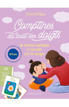 Comptines du bout des doigts - 30 petites h istoires a raconter sur le visage