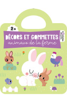 Décors et gommettes - animaux de la ferme