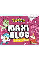 Pokémon - maxi bloc d'activités