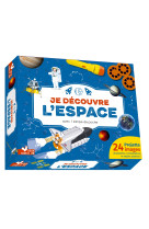 Je découvre l'espace - coffret avec lampe