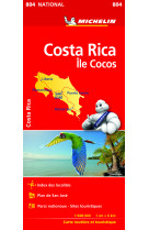 Carte nationale costa rica