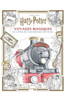 Coloriage harry potter  - voyages magiques