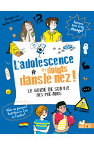 L'adolescence les doigts dans le nez