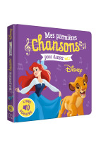 Disney - mes premières chansons pour danser vol.1 - livre sonore