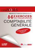 86 exercices avec corrigés détaillés - comptabilité générale