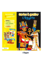 L'égypte - cartes à gratter