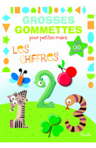 Les chiffres - grosses gommettes 