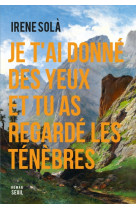 Je t'ai donné des yeux et tu as regardé les ténèbres