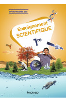 Enseignement scientifique 1re (2024) - manuel-cahier