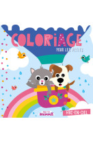 Mon p'tit hemma - coloriage pour les petits - arc-en-ciel