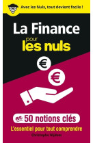 La finance pour les nuls en 50 notions clés