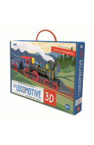 Voyage, découvre, explore la locomotive 3d 