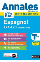 Annales bac 2024 espagnol terminale - corrigé