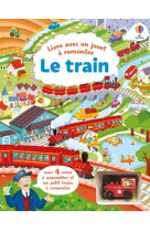 Le train - livre avec jouet à remonter - dès 3 ans