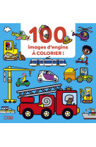 100 images a colorier engins