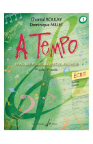 A tempo - partie ecrite - volume 1